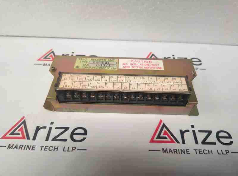 TERASAKI ELECTRIC TM-2 RECEIVER UNIT TYPE EIN-631 TESTED